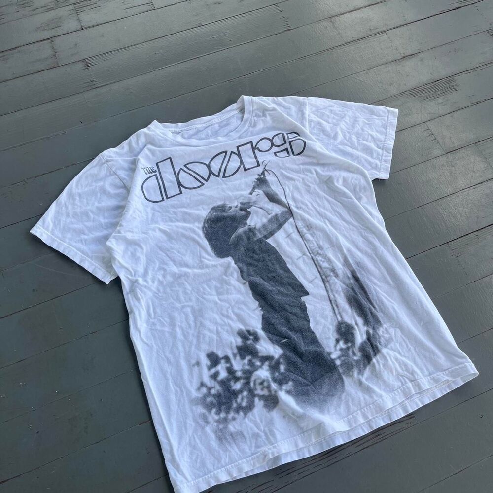 Doors streetwear y2k band graphic tee shirt